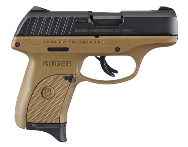 RUGER 9MMP EC9S w/FDE FRAME (3297)DISC